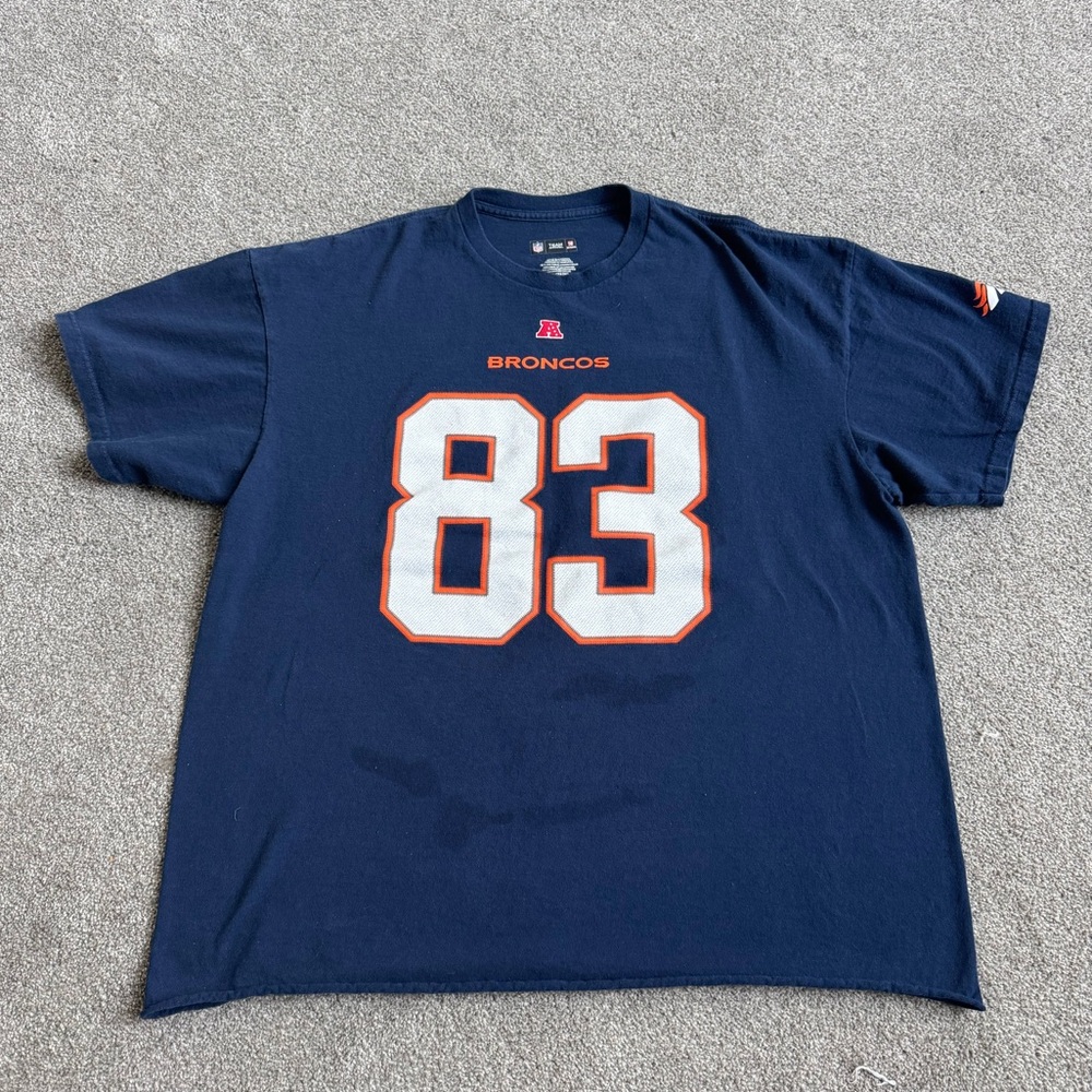 Broncos Team Wes Welker Apparel
